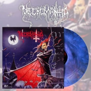 Necromantia - Crossing The Fiery Path (Blue Marbl i gruppen VINYL / Metal hos Bengans Skivbutik AB (4172867)