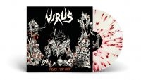 Virus - Pray For War (White/Red Splatter Vi i gruppen VINYL / Metal hos Bengans Skivbutik AB (4173063)