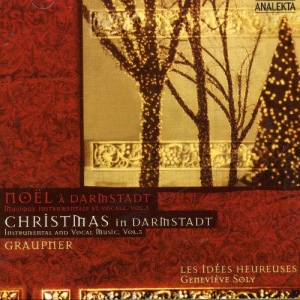 Soly Geneviève Les Idées Heureuse - Graupner: Christmas In Darmstadt i gruppen CD / JuleMusikkk,Klassisk hos Bengans Skivbutik AB (4175419)