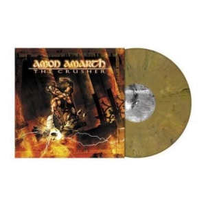 Amon Amarth - Crusher (Brown Beige Marbled Vinyl) i gruppen Minishops / Amon Amarth hos Bengans Skivbutik AB (4176231)