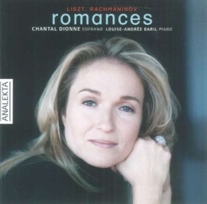 Dionne Chantal - Liszt/Rachmaninov: Romances i gruppen VI TIPSER / Julegavetips CD hos Bengans Skivbutik AB (4176321)