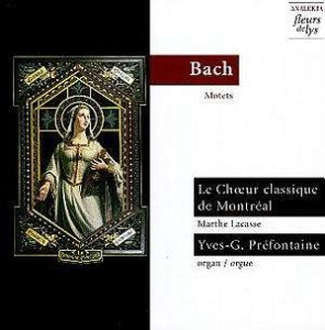 Le Choeur Classique De Montréal Pr - J.S. Bach: Motets i gruppen VI TIPSER / Julegavetips CD hos Bengans Skivbutik AB (4176762)