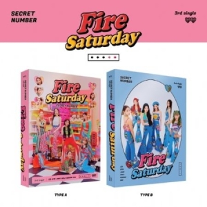 SECRET NUMBER - 3rd Single [Fire Saturday] B TYPE ver. i gruppen Minishops / K-Pop Minishops / K-Pop Øvrige hos Bengans Skivbutik AB (4176855)