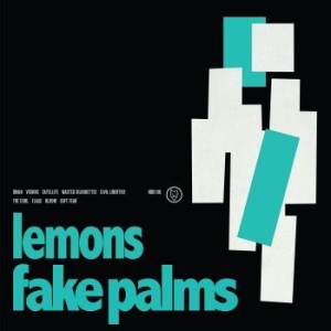 Fake Palms - Lemons (Aqua Blue & Black Swirl Vin i gruppen VI TIPSER / Julegavetips Vinyl hos Bengans Skivbutik AB (4177064)