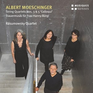 Moeschinger Albert - String Quartets Nos. 3 & 5 âColloqu i gruppen VI TIPSER / Julegavetips CD hos Bengans Skivbutik AB (4177171)