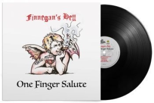 Finnegans Hell - One Finger Salute (Black Lp) i gruppen VINYL hos Bengans Skivbutik AB (4177319)