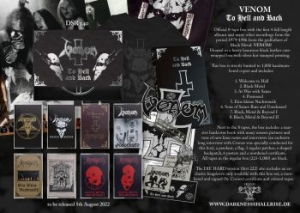 Venom - To Hell And Back (8 Mc Box) i gruppen Metal/ Heavy metal hos Bengans Skivbutik AB (4177320)