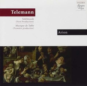 Arion Trio - Telemann: Tafelmusik i gruppen VI TIPSER / Julegavetips CD hos Bengans Skivbutik AB (4177907)