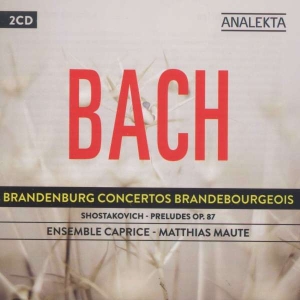 Ensemble Caprice - J.S. Bach: Brandenburg Concertos i gruppen VI TIPSER / Julegavetips CD hos Bengans Skivbutik AB (4178165)