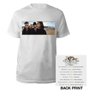 U2 - U2 UNISEX T-SHIRT: JOSHUA TREE PHOTO (BACK PRINT) i gruppen Merchandise hos Bengans Skivbutik AB (4179129)