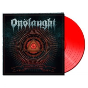 Onslaught - Generation Antichrist (Red Vinyl Lp i gruppen VINYL / Metal/ Heavy metal hos Bengans Skivbutik AB (4179431)