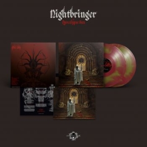 Nightbringer - Apocalypse Sun (Red/Gold Vinyl 2 Lp i gruppen VINYL / Metal/ Heavy metal hos Bengans Skivbutik AB (4179434)