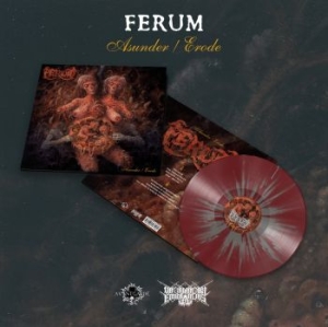 Ferum - Asunder / Erode (Splatter Vinyl Lp) i gruppen VINYL / Metal/ Heavy metal hos Bengans Skivbutik AB (4179447)