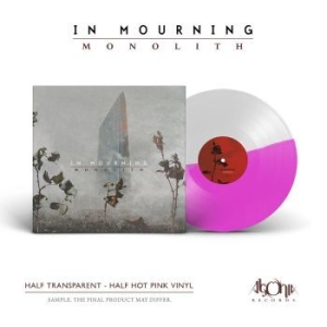 In Mourning - Monolith (Half-Clear/Half-Pink Viny i gruppen VINYL / Metal,Svensk FolkeMusikkk hos Bengans Skivbutik AB (4180088)