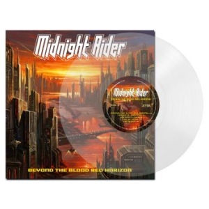 Midnight Rider - Beyond The Blood Red Horizon (Clear i gruppen VINYL / Metal/ Heavy metal hos Bengans Skivbutik AB (4180353)