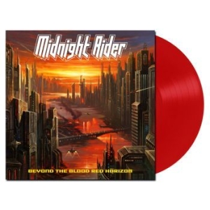 Midnight Rider - Beyond The Blood Red Horizon (Red V i gruppen VINYL / Metal/ Heavy metal hos Bengans Skivbutik AB (4180354)