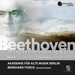 Akademie Fur Alte Musik Berlin - Beethoven Symphonies Nos. 4 & 8 i gruppen CD / Klassisk,Annet hos Bengans Skivbutik AB (4180975)