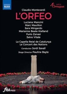 Monteverdi Claudio - L'orfeo (Dvd) i gruppen Externt_Lager / Naxoslager hos Bengans Skivbutik AB (4181564)