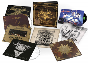 Venom - In Nomine Satanas (Cd Box Set) i gruppen Musikk / DVD+CD / Rock hos Bengans Skivbutik AB (4181651)