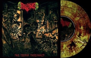 Revolting - Terror Threshold (Dark Hell Marbele i gruppen VINYL / Metal/ Heavy metal hos Bengans Skivbutik AB (4182862)