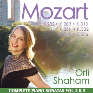 Orli Shaham - Mozart Piano Sonatas Vol.2 & 3 i gruppen CD / Klassisk,Annet hos Bengans Skivbutik AB (4183020)