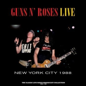 Guns N' Roses - Live In New York City 1988 (Yellow) i gruppen VINYL / Metal hos Bengans Skivbutik AB (4183139)