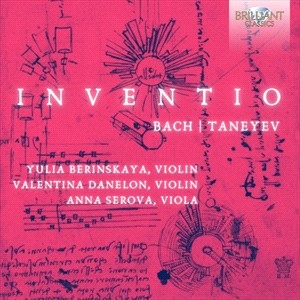 Bach J S Taneyev Sergej - J.S. Bach & Taneyev: Inventio i gruppen Externt_Lager / Naxoslager hos Bengans Skivbutik AB (4183288)