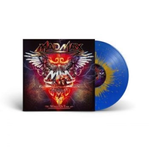 Mad Max - Wings Of Time (Blue/Gold Vinyl Lp) i gruppen VINYL / Metal/ Heavy metal hos Bengans Skivbutik AB (4185317)