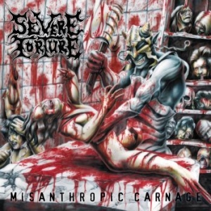 Severe Torture - Misanthropic Carnage (Splatter) i gruppen VINYL / Metal/ Heavy metal hos Bengans Skivbutik AB (4185382)