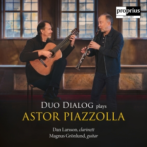 Dan Larsson & Magnus Grönlund - Duo Dialog Plays Astor Piazzolla i gruppen VI TIPSER / Julegavetips CD hos Bengans Skivbutik AB (4185548)