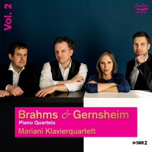 Mariani Klavierquartett - Brahms & Gernsheim Piano Quartets Vol.2 i gruppen CD / Klassisk,Annet hos Bengans Skivbutik AB (4186517)