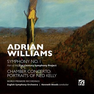 Williams Adrian - Symphony No. 1 & Chamber Concerto: i gruppen VI TIPSER / Julegavetips CD hos Bengans Skivbutik AB (4187370)