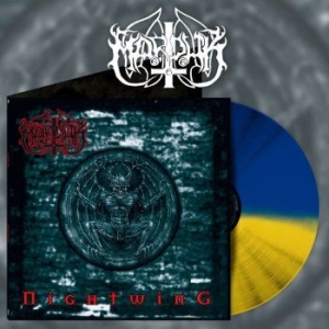 Marduk - Nightwing (Blue/Yellow Vinyl Lp) i gruppen VINYL / Metal hos Bengans Skivbutik AB (4188340)