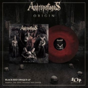 Antropofagus - Origin (Red/Black Vinyl Lp) i gruppen VINYL / Metal/ Heavy metal hos Bengans Skivbutik AB (4189239)