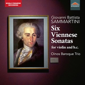 Sammartini Giovanni Battista - Six Viennese Sonatas For Violin & B i gruppen VI TIPSER / Julegavetips CD hos Bengans Skivbutik AB (4189277)