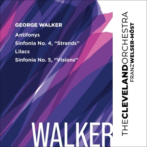 Walker George - Antifonys, Lilacs, Sinfonias Nos 4 i gruppen Musikk / SACD / Klassisk hos Bengans Skivbutik AB (4189334)