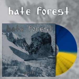 Hate Forest - Purity (Blue/Yellow Lp) i gruppen VINYL / Metal hos Bengans Skivbutik AB (4189680)