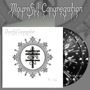 Mournful Congregation - June Frost (2 Lp Black/White Splatt i gruppen VINYL / Metal/ Heavy metal hos Bengans Skivbutik AB (4189683)