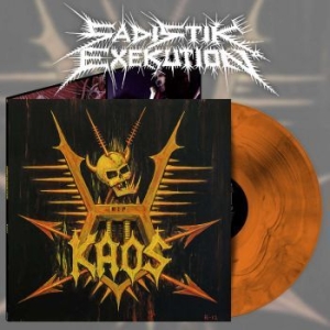 Sadistik Exekution - K.A.O.S. (Orange Marbled Vinyl Lp) i gruppen VINYL hos Bengans Skivbutik AB (4189734)