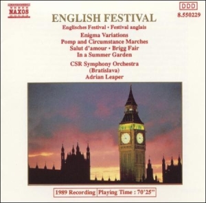 Elgar/Delius - English Festival i gruppen Externt_Lager / Naxoslager hos Bengans Skivbutik AB (4189784)