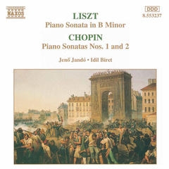 Franz Liszt Frédéric Chopin - Piano Sonata In B Minor, Piano Sona i gruppen VI TIPSER / Julegavetips CD hos Bengans Skivbutik AB (4189786)