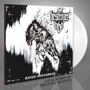 Destroyer 666 - Never Surrender (White Vinyl Lp) i gruppen VINYL / Metal/ Heavy metal hos Bengans Skivbutik AB (4189852)