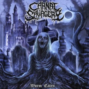 Carnal Savagery - Worm-Eaten i gruppen CD / Metal hos Bengans Skivbutik AB (4192099)