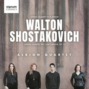 Shostakovich Dmitri Walton Willi - Walton: String Quartet In A Minor i gruppen VI TIPSER / Julegavetips CD hos Bengans Skivbutik AB (4192668)