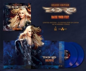 Doro - Raise Your Fist (Blue Vinyl 2Lp) i gruppen VINYL / Metal hos Bengans Skivbutik AB (4194227)