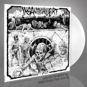 Insanity Alert - 666-Pack (White Vinyl Lp) i gruppen VINYL / Metal/ Heavy metal hos Bengans Skivbutik AB (4194237)