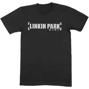 Linkin Park - Bracket Logo Bl Uni T-Shirt i gruppen MERCHANDISE / T-shirt / Metal hos Bengans Skivbutik AB (4196194r)