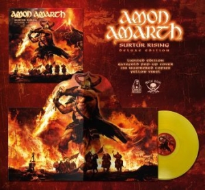 Amon Amarth - Surtur Rising (Yellow Vinyl Lp) i gruppen Minishops / Amon Amarth hos Bengans Skivbutik AB (4199315)