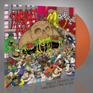 Insanity Alert - Moshburger (Orange Vinyl Lp) i gruppen VINYL / Metal/ Heavy metal hos Bengans Skivbutik AB (4199949)