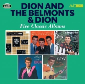 Dion And The Belmonts - Five Classic Albums i gruppen CD / Pop-Rock hos Bengans Skivbutik AB (4200802)